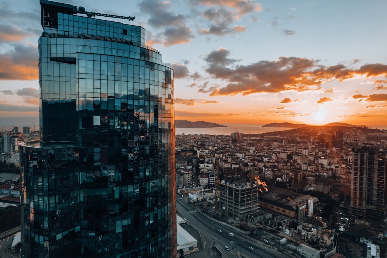 plasseringen for kontorlokaler